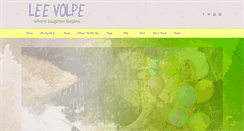 Desktop Screenshot of leevolpe.com